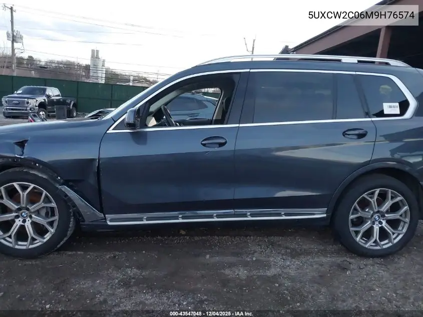 5UXCW2C06M9H76574 2021 BMW X7 xDrive40I