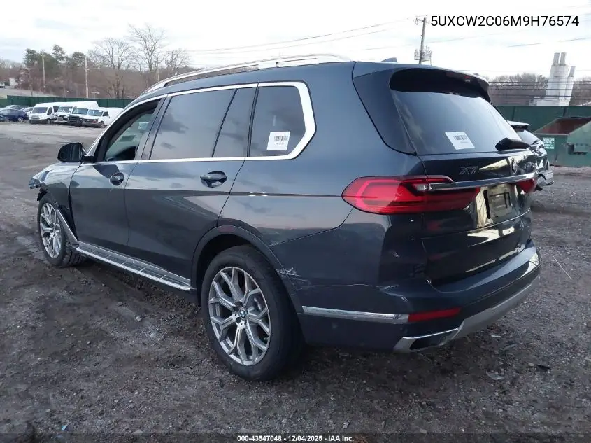 5UXCW2C06M9H76574 2021 BMW X7 xDrive40I