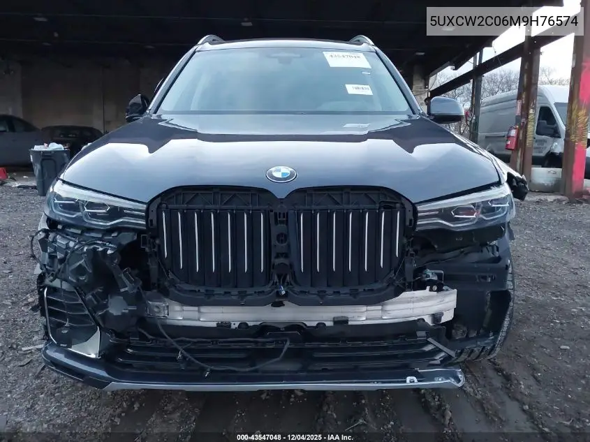 5UXCW2C06M9H76574 2021 BMW X7 xDrive40I