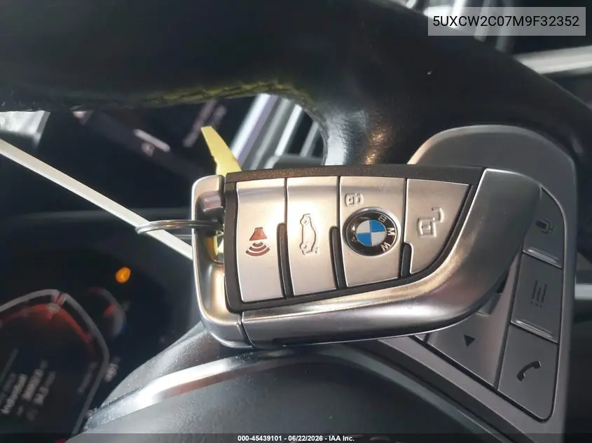 2021 BMW X7 xDrive40I VIN: 5UXCW2C07M9F32352 Lot: 45439101