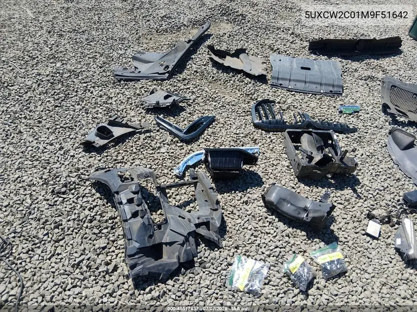 2021 BMW X7 xDrive40I VIN: 5UXCW2C01M9F51642 Lot: 45517437