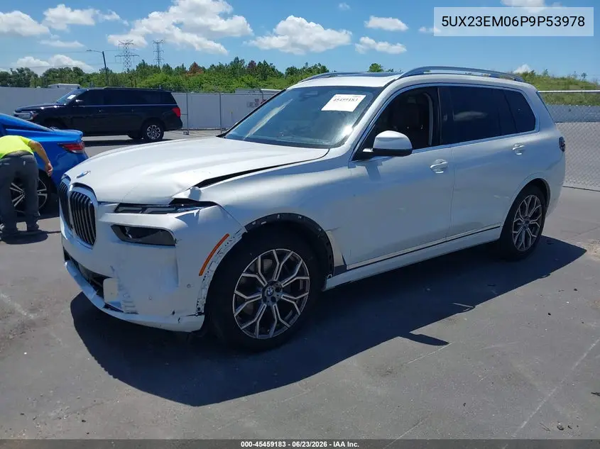 2023 BMW X7 xDrive40I VIN: 5UX23EM06P9P53978 Lot: 45459183