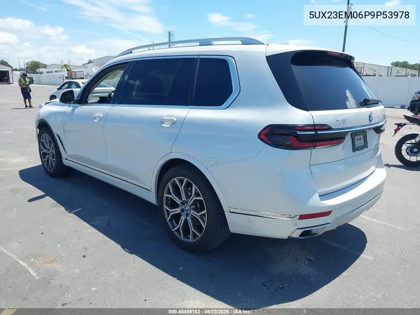 2023 BMW X7 xDrive40I VIN: 5UX23EM06P9P53978 Lot: 45459183