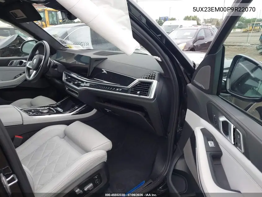 2023 BMW X7 xDrive40I VIN: 5UX23EM00P9R22070 Lot: 45552338
