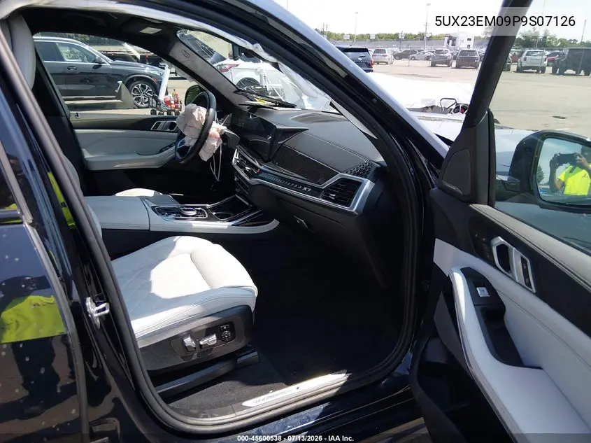 2023 BMW X7 xDrive40I VIN: 5UX23EM09P9S07126 Lot: 45600538