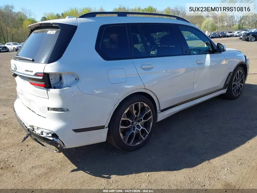 2024 BMW X7 xDrive40I VIN: 5UX23EM01R9S10816 Lot: 44911094