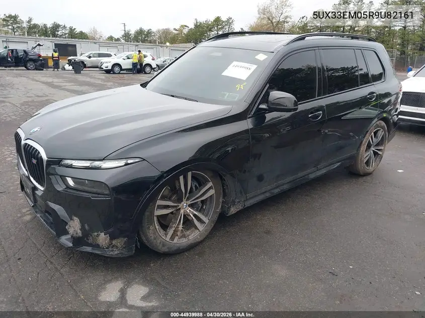 2024 BMW X7 M60I VIN: 5UX33EM05R9U82161 Lot: 44939988