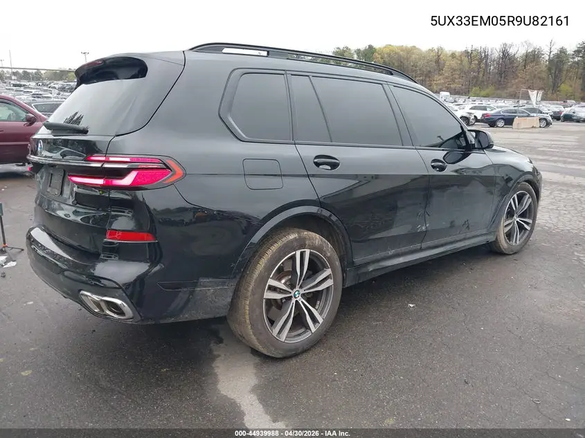 2024 BMW X7 M60I VIN: 5UX33EM05R9U82161 Lot: 44939988