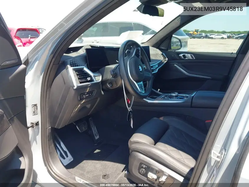 2024 BMW X7 xDrive40I VIN: 5UX23EM03R9V45818 Lot: 45075884