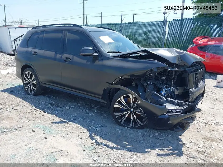 2024 BMW X7 xDrive40I VIN: 5UX23EM04R9V48453 Lot: 45133138