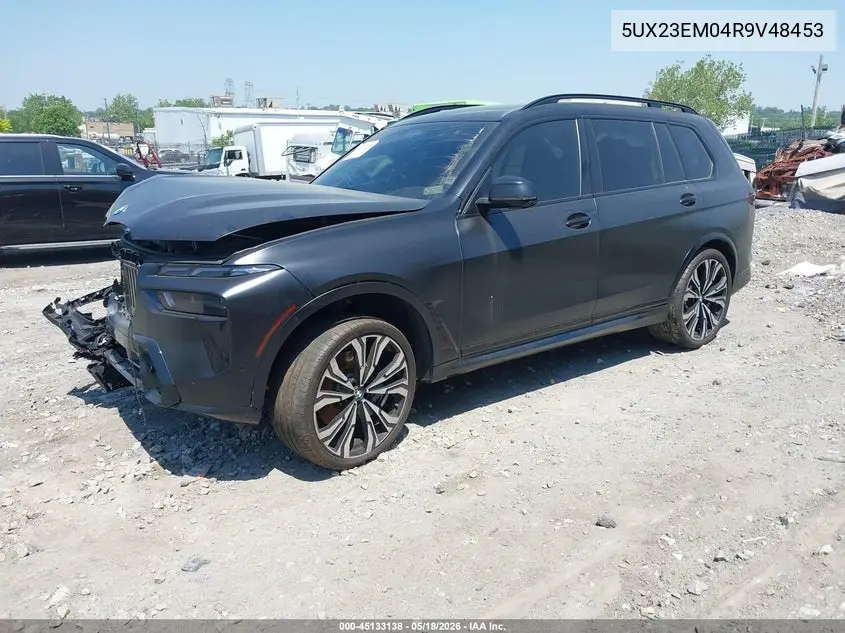 2024 BMW X7 xDrive40I VIN: 5UX23EM04R9V48453 Lot: 45133138