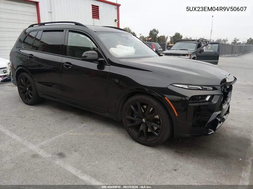 2024 BMW X7 xDrive40I VIN: 5UX23EM04R9V50607 Lot: 45450620