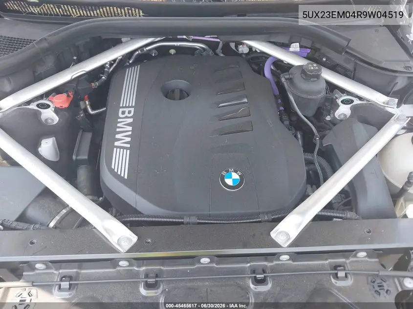 2024 BMW X7 xDrive40I VIN: 5UX23EM04R9W04519 Lot: 45465617