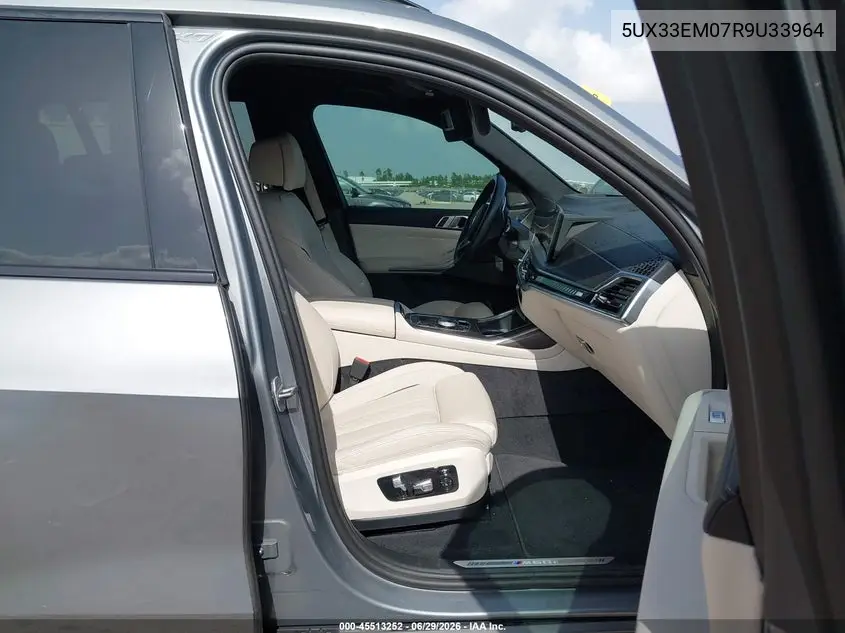 2024 BMW X7 M60I VIN: 5UX33EM07R9U33964 Lot: 45513252