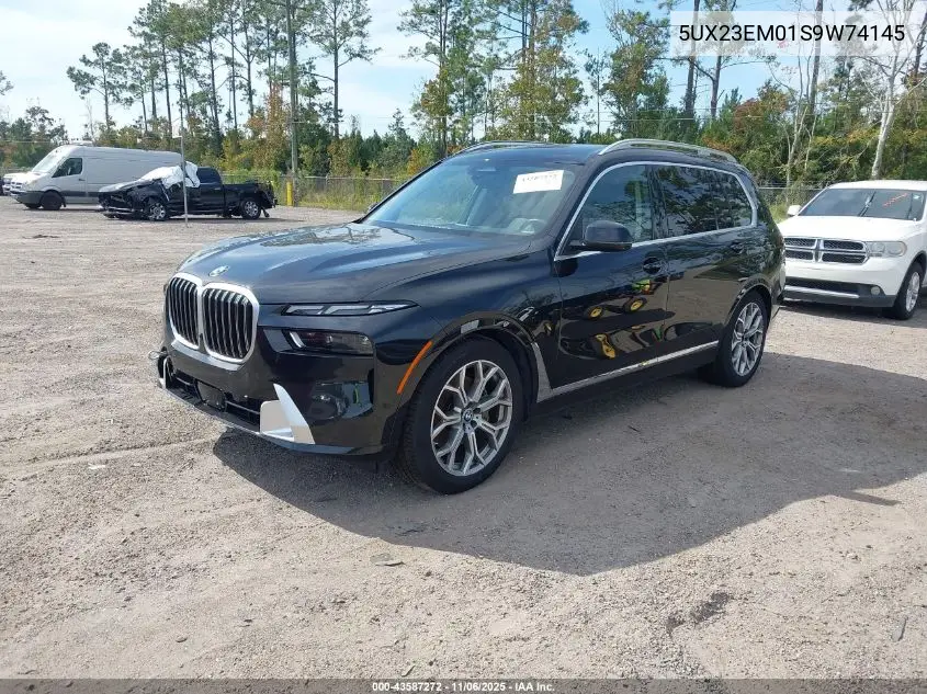 5UX23EM01S9W74145 2025 BMW X7 xDrive40I