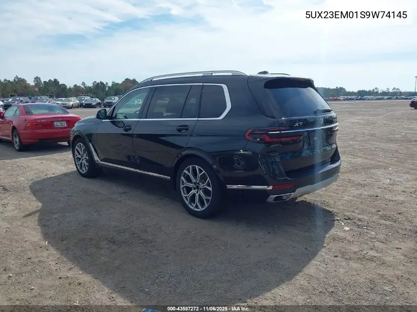 5UX23EM01S9W74145 2025 BMW X7 xDrive40I