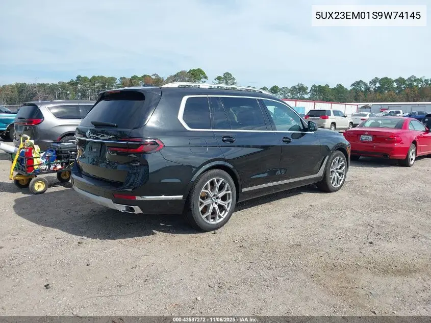 5UX23EM01S9W74145 2025 BMW X7 xDrive40I