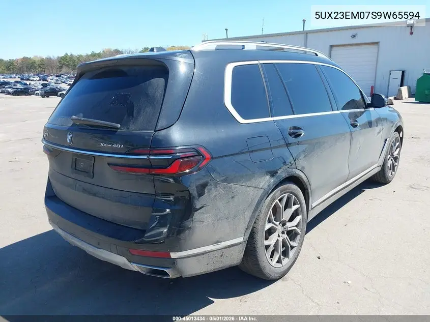 2025 BMW X7 xDrive40I VIN: 5UX23EM07S9W65594 Lot: 45013434