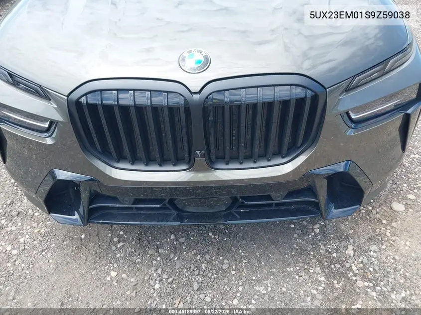 2025 BMW X7 xDrive40I VIN: 5UX23EM01S9Z59038 Lot: 45189997