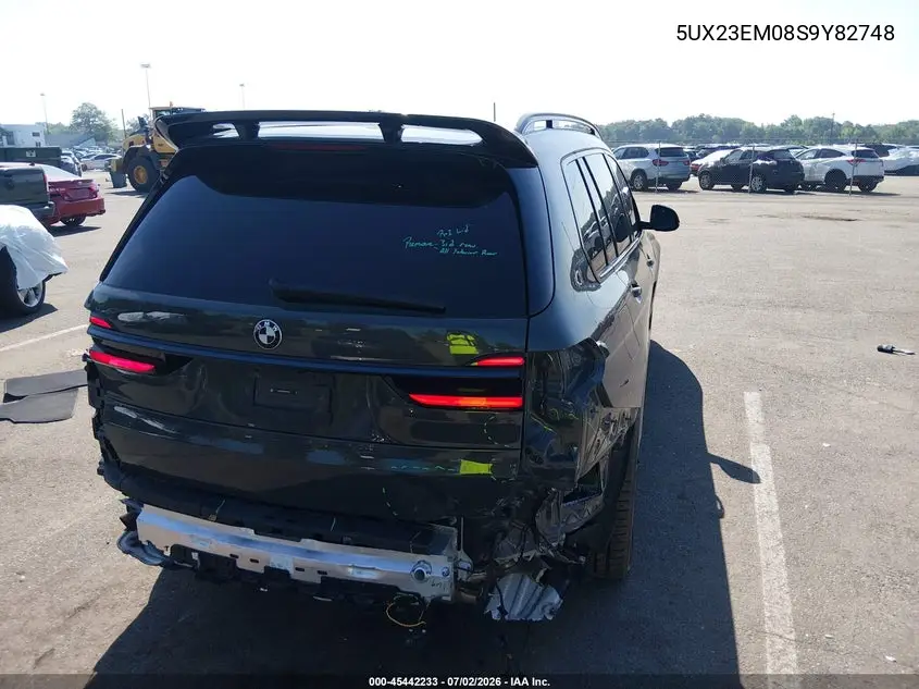 2025 BMW X7 xDrive40I VIN: 5UX23EM08S9Y82748 Lot: 45442233