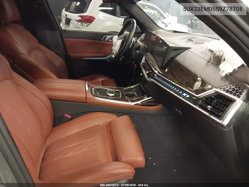 2025 BMW X7 xDrive40I VIN: 5UX23EM05S9Z78708 Lot: 45478372