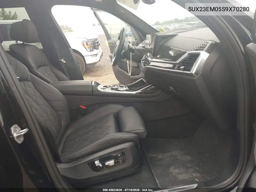 2025 BMW X7 xDrive40I VIN: 5UX23EM05S9X70280 Lot: 45623626
