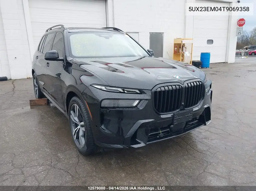 2026 BMW X7 xDrive40I VIN: 5UX23EM04T9069358 Lot: 12579080