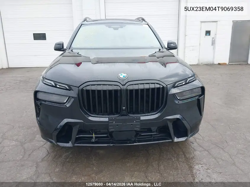 2026 BMW X7 xDrive40I VIN: 5UX23EM04T9069358 Lot: 12579080