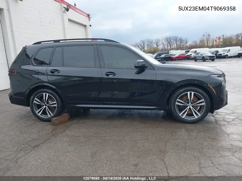 2026 BMW X7 xDrive40I VIN: 5UX23EM04T9069358 Lot: 12579080