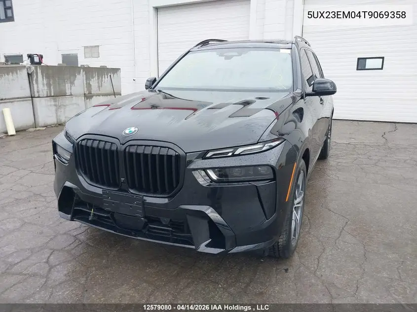 2026 BMW X7 xDrive40I VIN: 5UX23EM04T9069358 Lot: 12579080