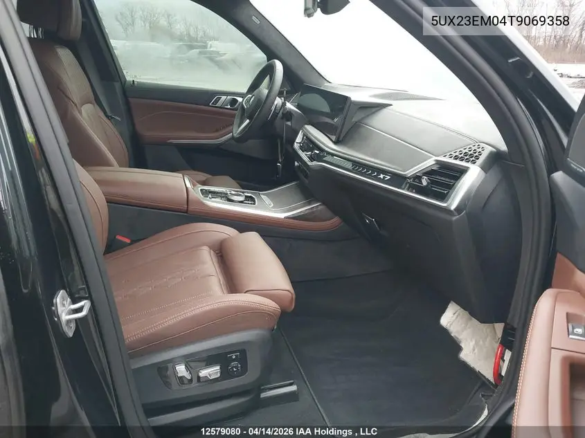 2026 BMW X7 xDrive40I VIN: 5UX23EM04T9069358 Lot: 12579080