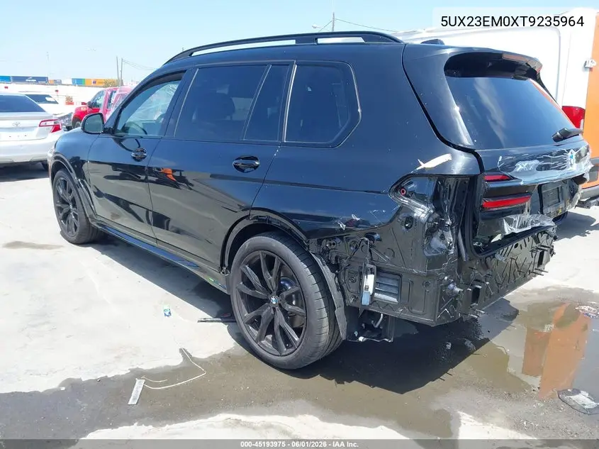 2026 BMW X7 xDrive40I VIN: 5UX23EM0XT9235964 Lot: 45193975