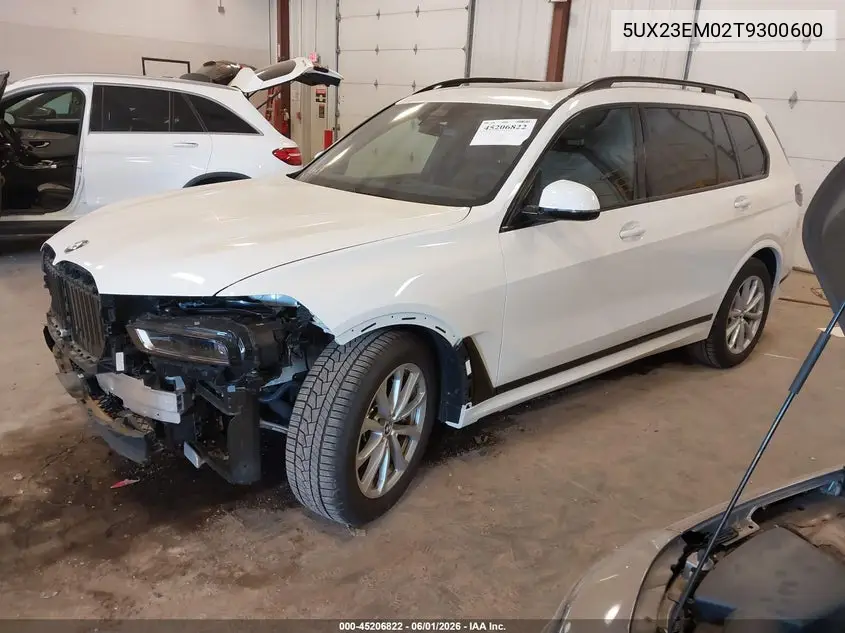 2026 BMW X7 xDrive40I VIN: 5UX23EM02T9300600 Lot: 45206822