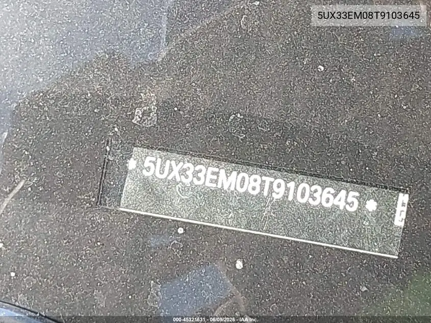 2026 BMW X7 M60I VIN: 5UX33EM08T9103645 Lot: 45321631