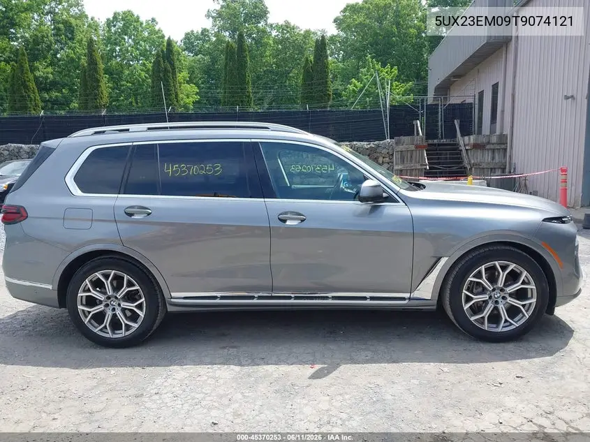 2026 BMW X7 xDrive40I VIN: 5UX23EM09T9074121 Lot: 45370253