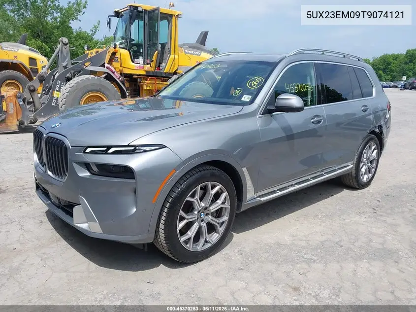 2026 BMW X7 xDrive40I VIN: 5UX23EM09T9074121 Lot: 45370253