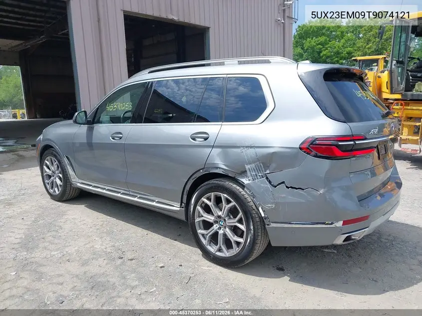 2026 BMW X7 xDrive40I VIN: 5UX23EM09T9074121 Lot: 45370253