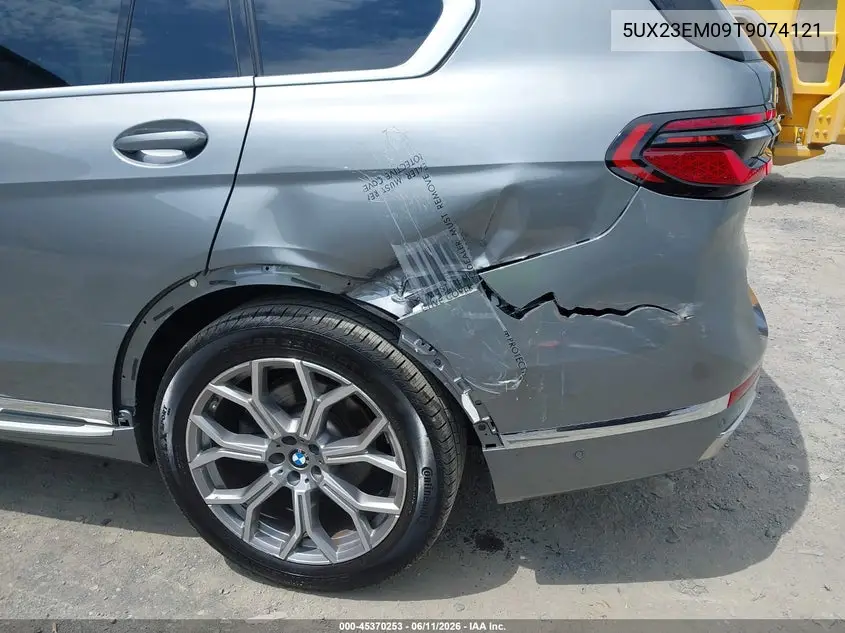 2026 BMW X7 xDrive40I VIN: 5UX23EM09T9074121 Lot: 45370253