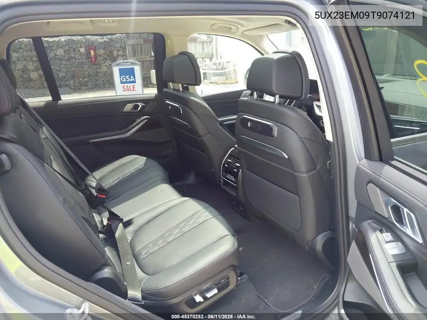 2026 BMW X7 xDrive40I VIN: 5UX23EM09T9074121 Lot: 45370253