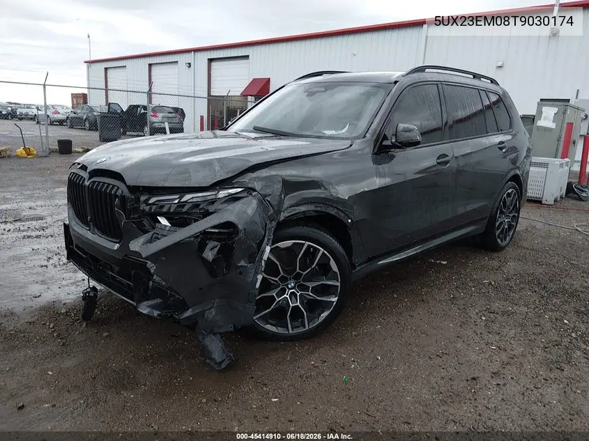 2026 BMW X7 xDrive40I VIN: 5UX23EM08T9030174 Lot: 45414910