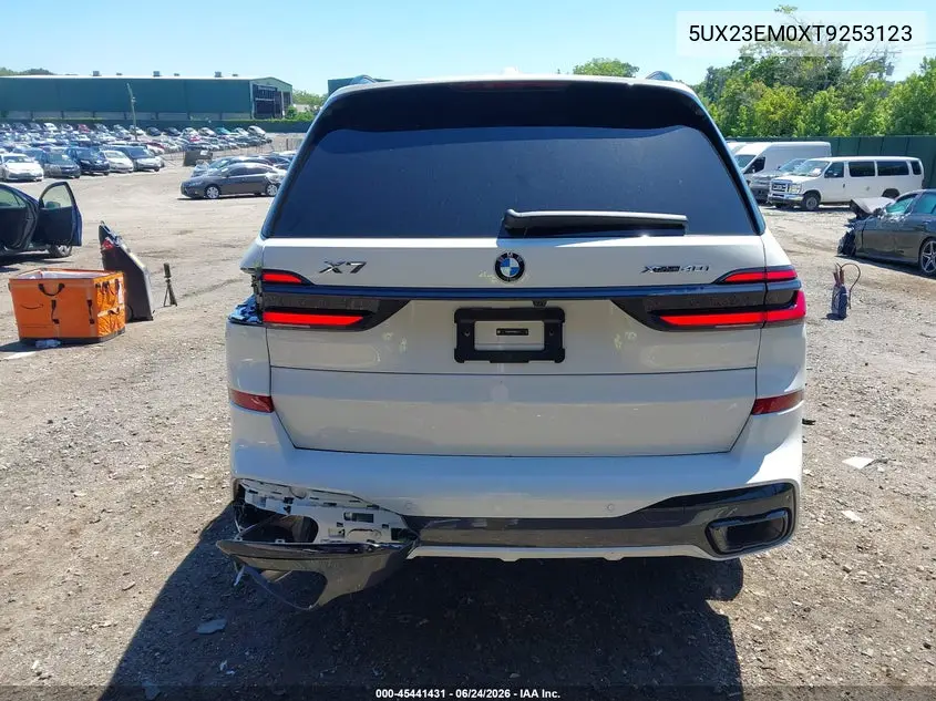 2026 BMW X7 xDrive40I VIN: 5UX23EM0XT9253123 Lot: 45441431