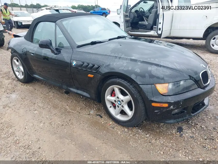1997 BMW Z3 2.8L Roadster VIN: 4USCJ3323VLC02391 Lot: 45187710
