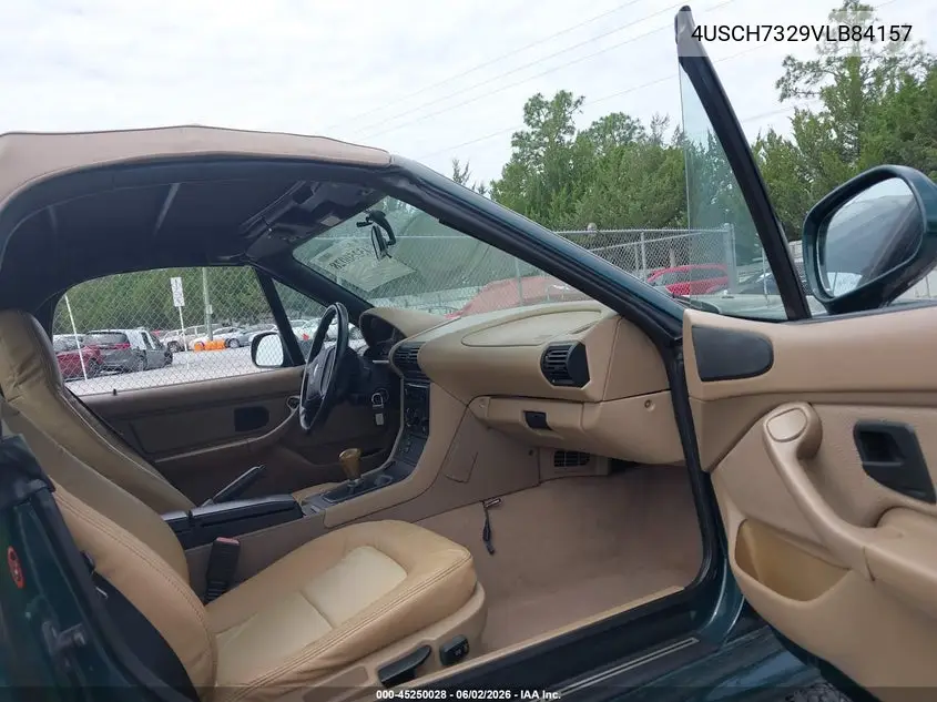 1997 BMW Z3 1.9L Roadster VIN: 4USCH7329VLB84157 Lot: 45250028