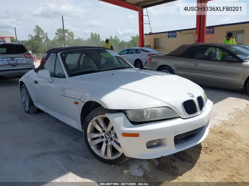 1999 BMW Z3 2.3 VIN: 4USCH9336XLF80201 Lot: 45071994
