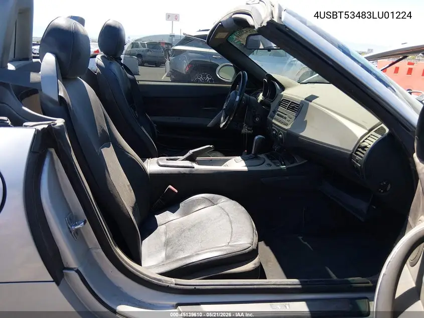 2003 BMW Z4 3.0I VIN: 4USBT53483LU01224 Lot: 45139610