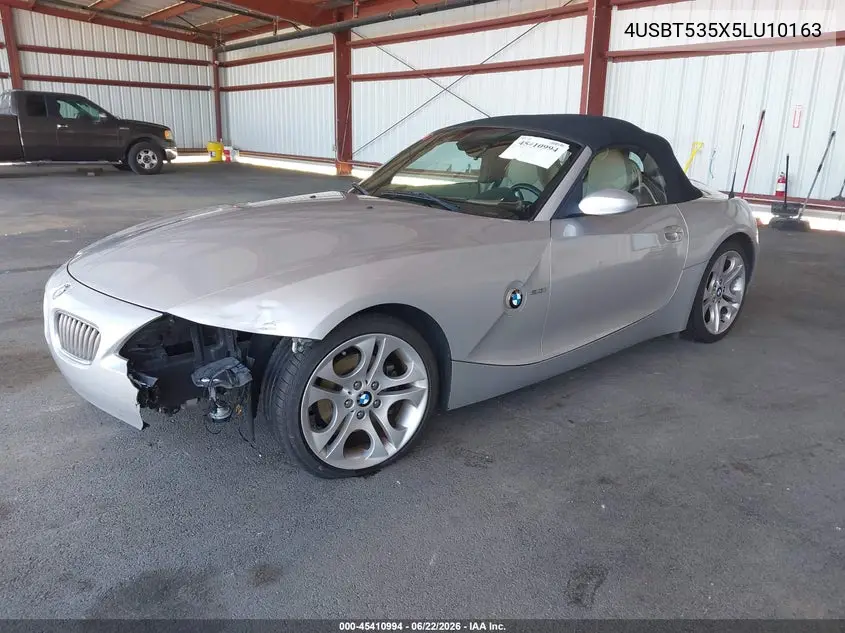 2005 BMW Z4 3.0I VIN: 4USBT535X5LU10163 Lot: 45410994