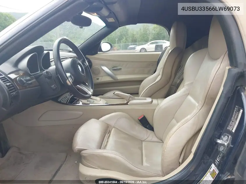 2006 BMW Z4 3.0I VIN: 4USBU33566LW69073 Lot: 45341844