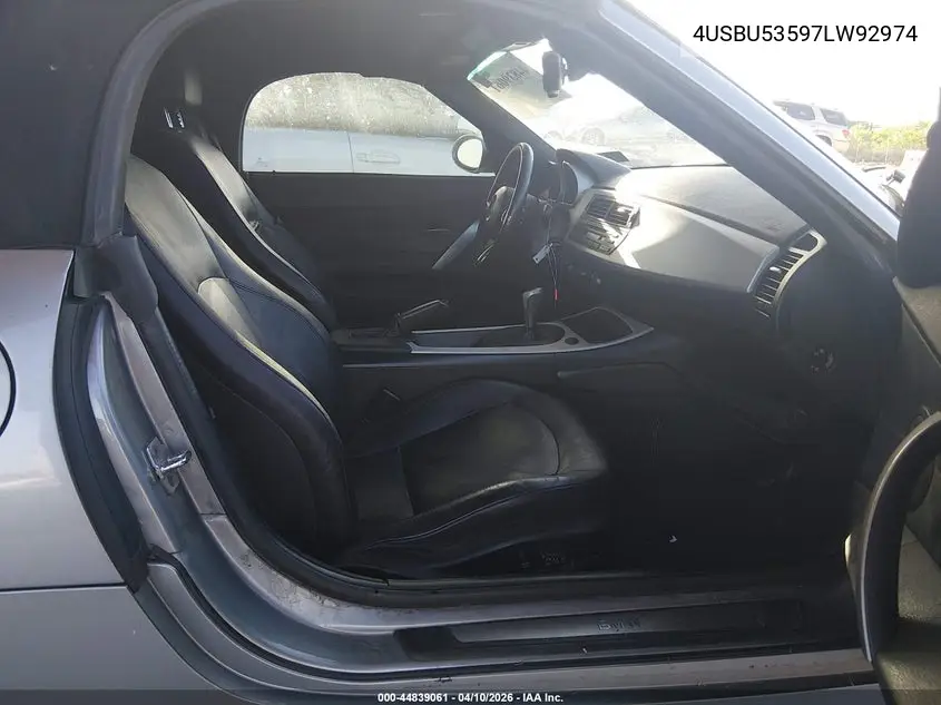 2007 BMW Z4 3.0Si VIN: 4USBU53597LW92974 Lot: 44839061