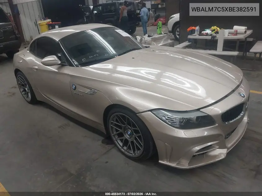 2011 BMW Z4 Sdrive35I VIN: WBALM7C5XBE382591 Lot: 45534173