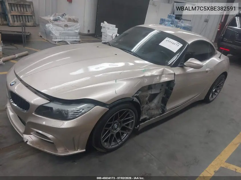 2011 BMW Z4 Sdrive35I VIN: WBALM7C5XBE382591 Lot: 45534173